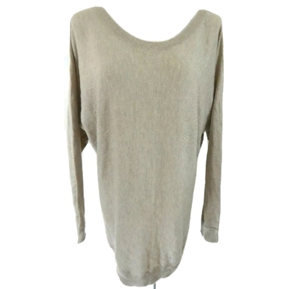 Vince Dolman Sleeve Scoop Neck Pullover Sweater - Picture 1 of 3